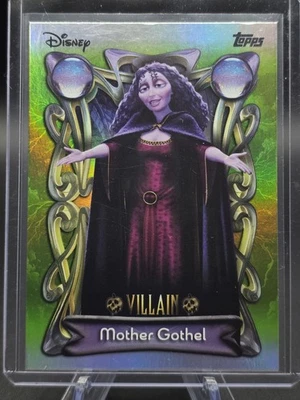 Mother Gothel 2025 Topps Disney Wonder  Cartoon Villain Foil Card-#181 Tangled - Image 1 of 4