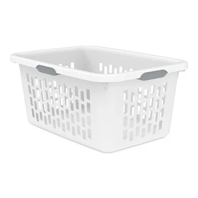 Sterilite 2 Bushel Laundry Basket, Adult, White - Image 1 of 4