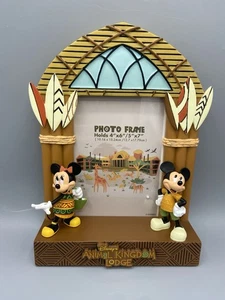Disney Animal Kingdom Lodge Minnie und Mickey Bilderrahmen Top Zustand - Bild 1 von 19