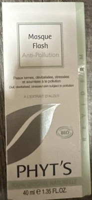 Phyt’s Masque Flash Anti Pollution  100 % Bio  40ml Neuf  Yyy - Photo 1/2