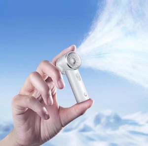 🥶❄️☃️RANVOO 2025 Tiny ICE Cooling Fan❄️ ICED❄️ Stay cool 🔥CHEAPEST UK🔥OMG - Picture 1 of 11