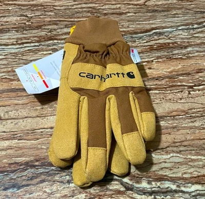 Guantes de trabajo aislantes Carhartt para hombre marrón grande Storm Defender Foto 1 de 4
