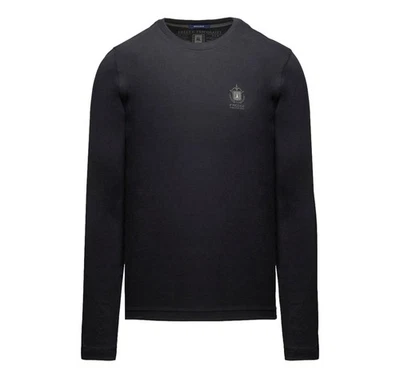 AERONAUTICA MILITARE T-shirt Uomo Manica Lunga In Cotone TS2468UJ00703 Nero - Image 1 of 4