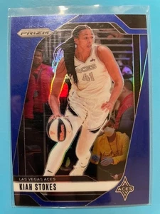 Kiah Stokes – 2024 Prizm WNBA #122 Blue parallel /199 (Aces) - Picture 1 of 2