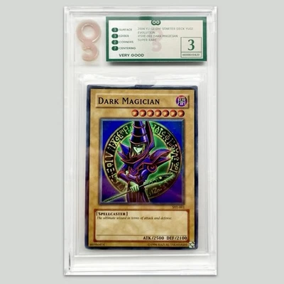 Yu-Gi-Oh 2004 Dark Magician SYE-001 Graded VG Card Super Rare Yugi Starter Deck - Image 1 of 4
