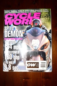 Cycle World Magazine June 1999 Suzuki 1300 Hayabusa ZX-12 Indian Chief - Picture 1 of 3