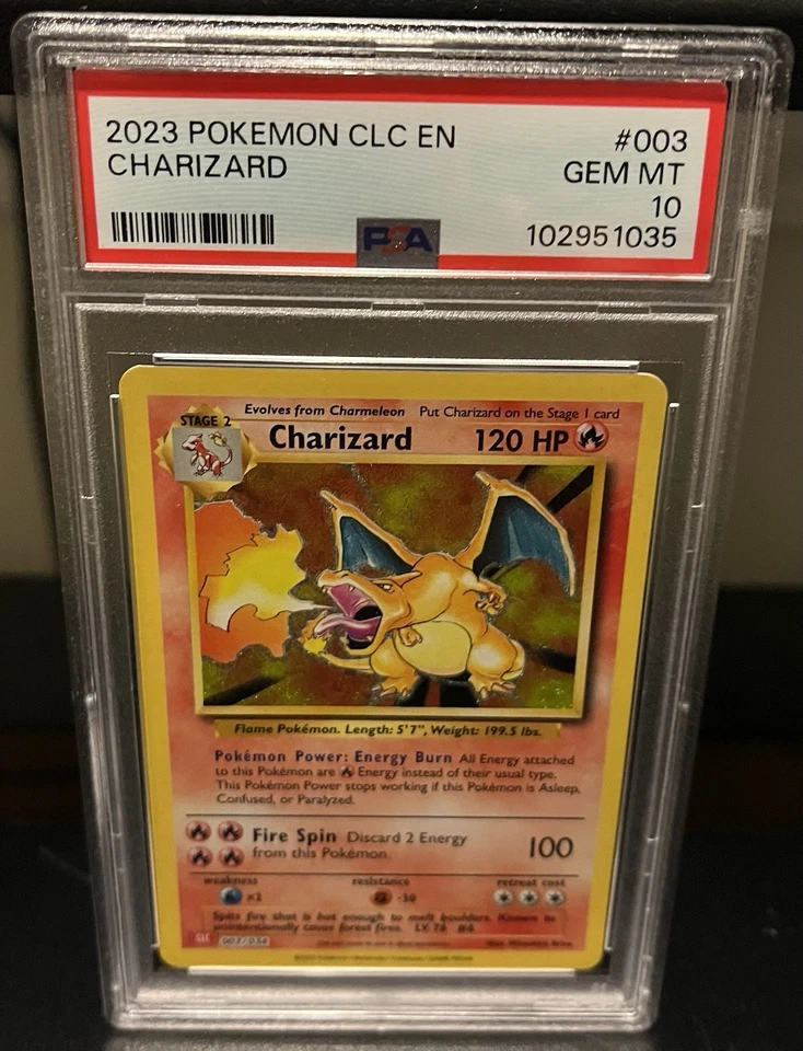 2023 Pokémon Classic Collection CLC Charizard Holo 003 - PSA 10 GEM MINT - Image 1 of 2