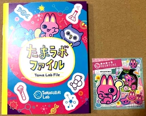 Bandai Tamagotchi Paradise Tama Lab File Sticker Meowtchi Set TMGC Japan New - Picture 1 of 1