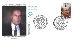 FRANCE 1997 FDC FRANCOIS MITTERAND YT 3042 - Picture 1 of 1