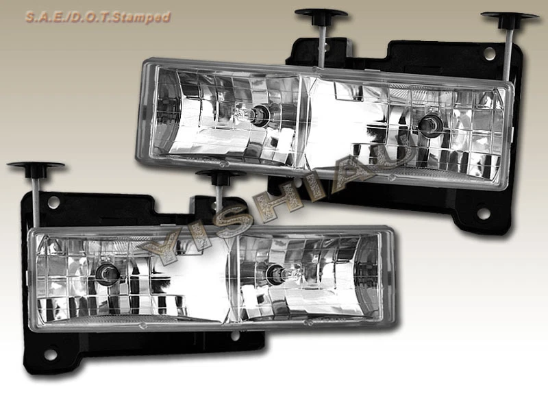 92-98 Chevy Tahoe Suburban  C10 Yukon Headlights Clear - Изображение 1 из 1