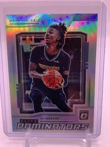 2021-22 Donruss Optic Ja Morant Elite Dominators Silver Prizm HOLO #16 Grizzlies - Picture 1 of 2