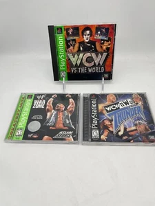 Lote de Videojuegos de Lucha Playstation 1 WCW NWO WWF PS1 - Imagen 1 de 16