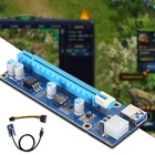 Mini PCI-E to PCI Express 16x Extender Riser Adapter for Mining Cards