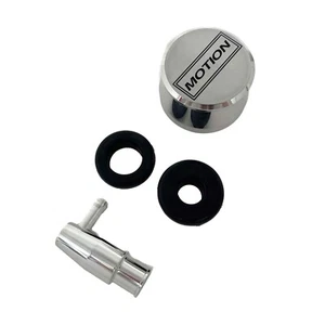 Baldwin MOTION Logo Valve Cover Breather & PCV - Billet Aluminum - Ansen USA - Bild 1 von 3