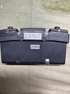 00 01 02 03 04 05 06 MERCEDES S CLASS W 220 Heater A/C Control #AB28 - Bild 1 von 9