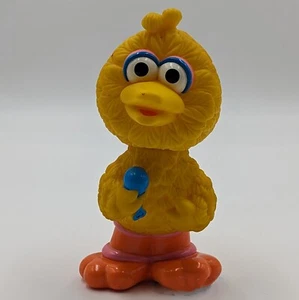 Vintage Baby Big Bird With Microphone Sesame Street Piggy Bank By Illco - Picture 1 of 10