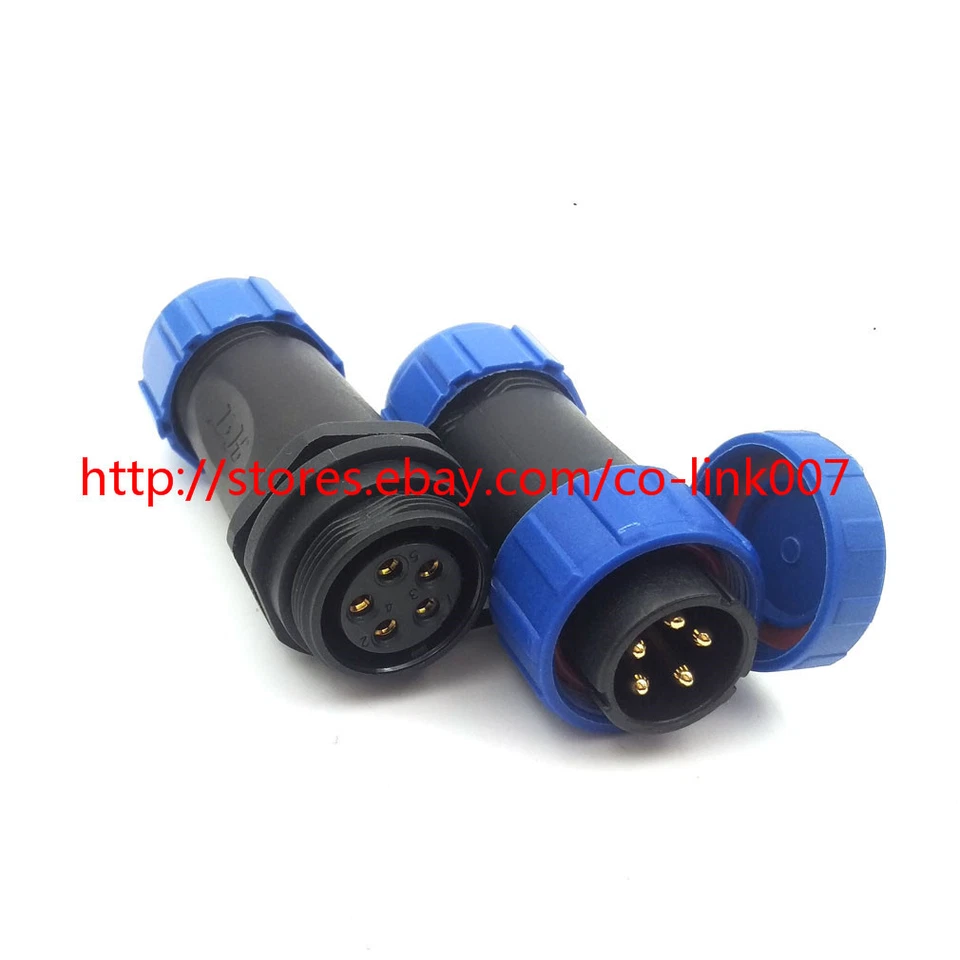 IP67 5pin Industrial Heavy Connector CLSP21 Waterproof Truck Connector HULL PLUG - Image 1 of 1