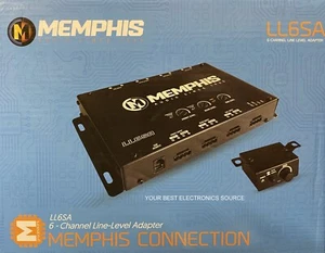 NEW Memphis Audio LL6SA 6-Channel Line Level OEM Integration Unit - Picture 1 of 1