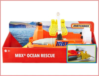 Matchbox MBX OCEAN RESCUE Marine Hoovercraft Barco Barco - Salva Ballenas 🌟NUEVO🌟 Foto 1 de 4