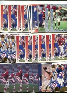Lotto di carte Jerome Henderson 63 Clemson Tigers / New England Patriots - Foto 1 di 2
