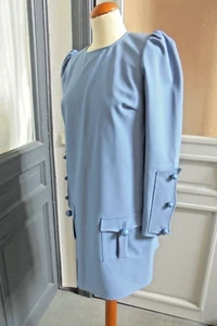 NEU! Designer Kleid ELISABETTA FRANCHI gr. 38 (IT 44) abito rôbe dress - Bild 1 von 4