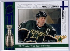 2003-04 Pacific Quest For The Cup Blue #32 Mike Modano 124/150 *S2677