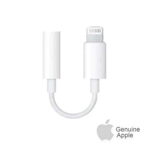 ❤️ Véritable adaptateur Lightning vers prise casque 3,5 mm Apple MMX62FE/A - Photo 1 sur 3