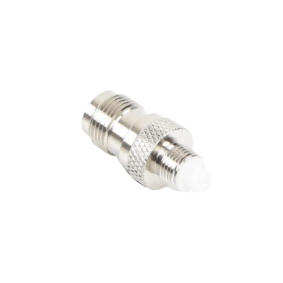 5 PK RFT-1240 Straight TNC Female  FME Female Euro-Nipple Adapter RF INDUSTRIES - Image 1 of 4