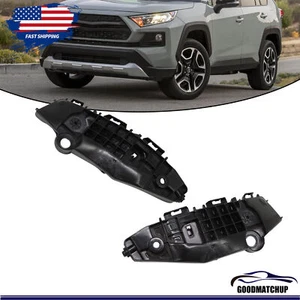 For 2019-2021 Toyota Rav4 Front Bumper Support Spacer Retainer Brackets RH LH - Picture 1 of 10