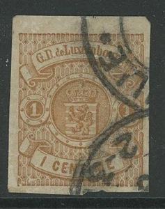 LUXEMBOURG, USED, #4, GREAT CENTERING - Imagen 1 de 1