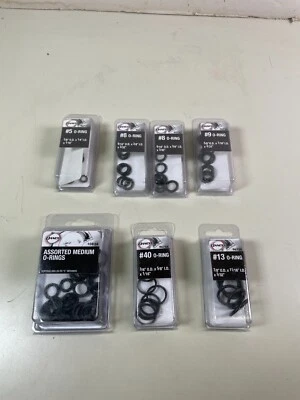 Danco Assorted O Rings #5 #8 #9 #13 #40 for Plumbing Bulk O Rings New - Image 1 of 4