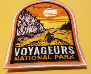 Voyageurs National Park in Minnesota Embroidered Patch approx 3x4" - Picture 1 of 2