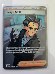 Larry's Skill 139/131 Ultra Rare Prismatic Evolutions Pokemon TCG - Picture 1 of 2