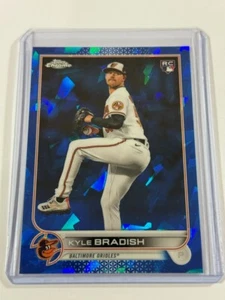 2022 Topps Chrome Update Sapphire Edition #US66 Kyle Bradish Orioles - Picture 1 of 2
