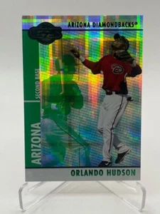 Topps 2008 cofirmantes Orlando Hudson verde hiper cuadros #D 20/25 SP - Imagen 1 de 1