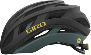 Casco esférico de bicicleta Giro Helios talla S - negro cálido mate/verde - 7129161 - Imagen 1 de 1