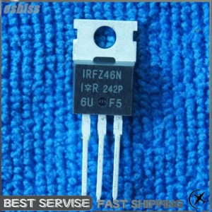10pcs IRFZ46N IRFZ46 Power MOSFET TO-220 - Picture 1 of 2