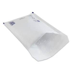 WEISSE GEPOLSTERTE BLASENUMSCHLÄGE 120X215MM FÜR KÖNIGLICHE POST PORTOTASCHEN - Bild 1 von 4