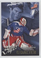 1996 Semic Wien Super Goalies Jim Carey #SG5