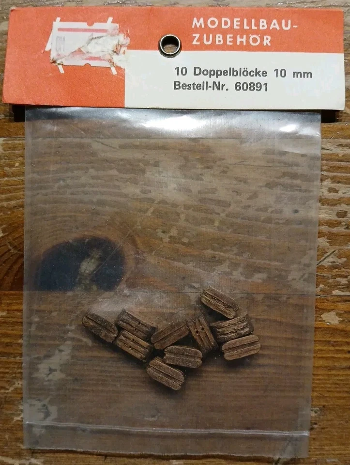 Krick 60891 Doppelblöcke 10mm Neu/OVP - Bild 1 von 1