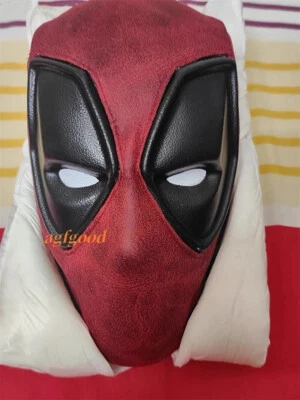 Deadpool Wade Winston Wilson Halloween Cosplay Full Face Mask Hood visor 1PC - Image 1 of 4