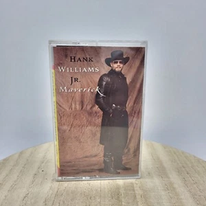 Hank Williams Jr. - Maverick (Cassette, 1992) - Picture 1 of 3