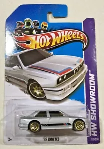 2013 Hot Wheels HW Showroom '92 BMW M3 Silver 1992 #172 VHTF - Picture 1 of 2