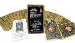 Vintage 1992 Russian Tarot of St. Petersburg Complete Deck + Booklet EUC, NO box - Picture 1 of 9