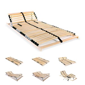 Lattenrost mit 28 Latten 7 Zonen Lattenrahmen Bettrost mehrere Auswahl vidaXL