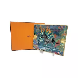 HERMES MOUNTAIN ZEBRA ASHTRAY - Picture 1 of 8
