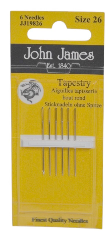 John James Tapestry Needles Size 26 - Image 1 of 1