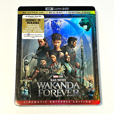 Black Panther: Wakanda Forever (Ultra HD, 2022) **BRAND NEW** with slipcover
