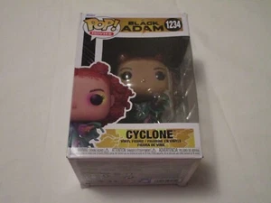 Figura de vinilo Funko Pop Movies DC Black Adam Movie #1234 Cyclone caja dañada - Imagen 1 de 11