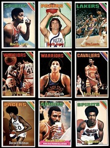 1975-76 Topps Basketball Cards singles EX $2.00 ea. #1-330 U-Pick FREE SHIPPING 
